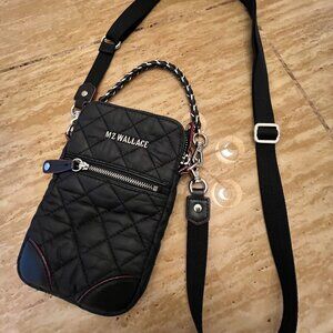 MZ Wallace Micro Crosby Quilted Crossbody purse